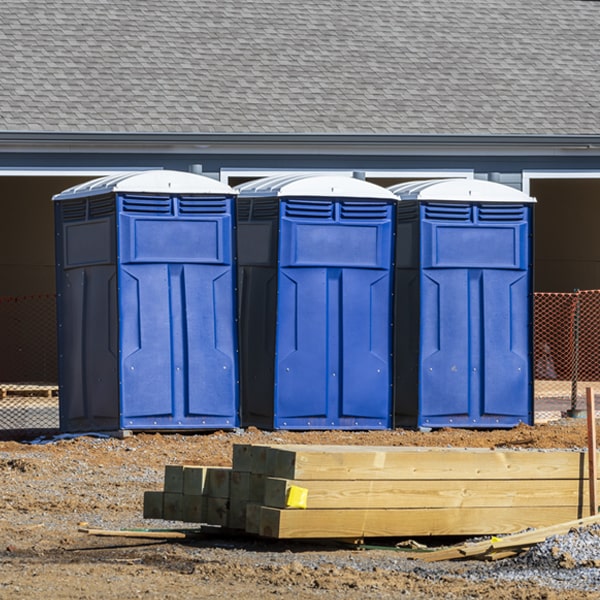 what is the maximum capacity for a single portable restroom in Valley Head WV